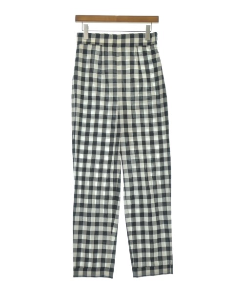 Miu Miu ミュウミュウパンツ（余分の物） レディース 40(M位) 黒x白(ギンガム照合のしるし)【中古】【古着】