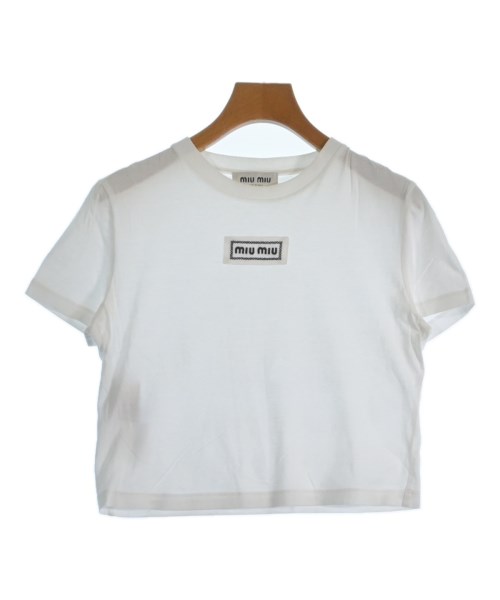 Miu Miu ミュウミュウプルオーバー・カットソー レディース XS 白【中古】【古着】