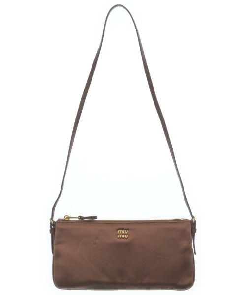 Miu Miu ミュウミュウ ショルダーバッグ レディース - ピンクベージュ系 【中古】【古着】