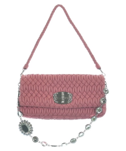 Miu Miu ミュウミュウ ショルダーバッグ レディース - ピンク 【中古】【古着】