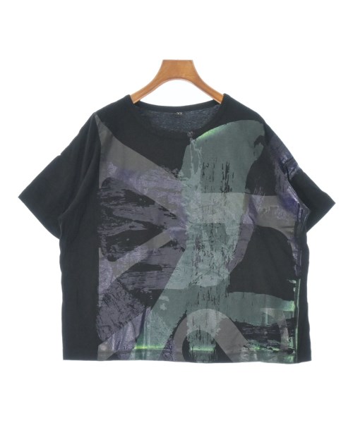 Y's ワイズ Tシャツ・カットソー レディース 2(S位) 黒x緑x紫 【中古】【古着】