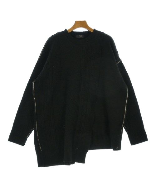 Y ワイズニット・セーター レディース 2(S位) 黒【中古】【古着】