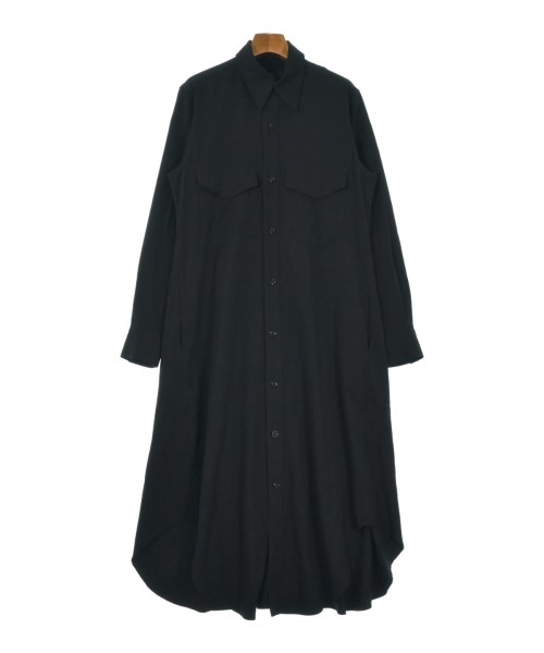 Y\u0027s ワイズシャツワンピース レディース 1(XS位) 黒【中古】【古着】