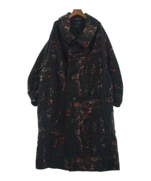Y's ワイズコート（その他） レディース 1(XS位) 黒x白x赤等(総柄)【中古】【古着】｜RAGTAG（ブランド古着のラグタグ）