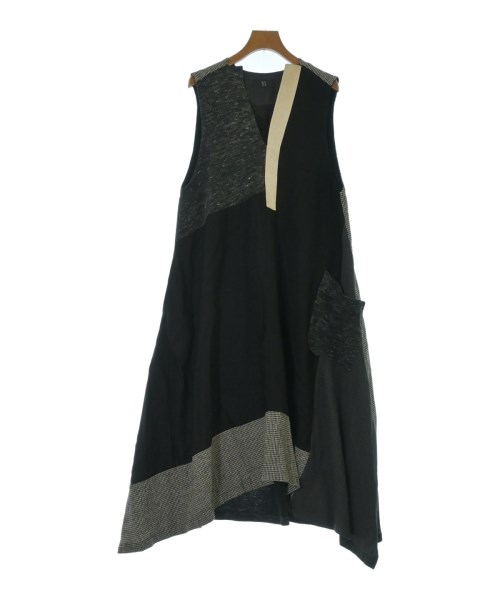 Y's ワイズ ワンピース レディース 2(S位) 黒 【中古】【古着】