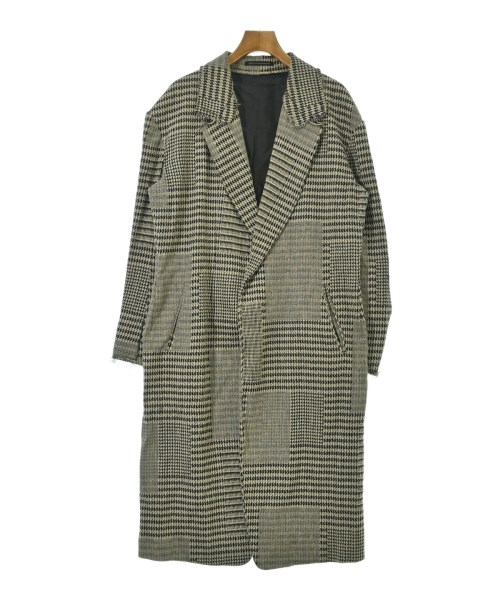 Y's ワイズコート（その他） レディース 1(XS位) ベージュx黒(千鳥格子)【中古】【古着】｜RAGTAG（ブランド古着のラグタグ）