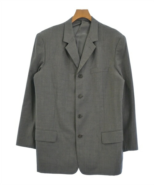 美品　ワイズフォーメン　80s ツイードウール　ブルゾン　ジャケット 希少 80's ワイズフォーメン ウールデザイン テーラード