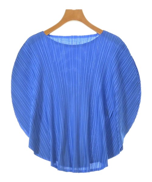 PLEATS PLEASE プリーツプリーズ ブラウス レディース 3(L位) 青 【中古】【古着】