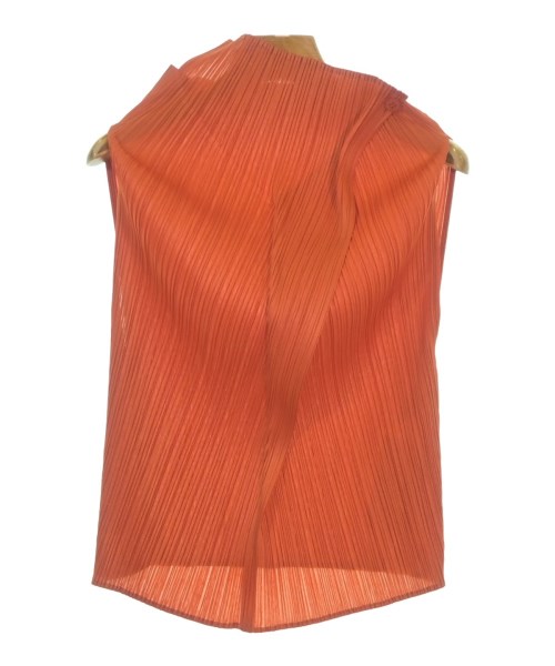 PLEATS PLEASE プリーツプリーズ ブラウス レディース -(M位) オレンジ 【中古】【古着】