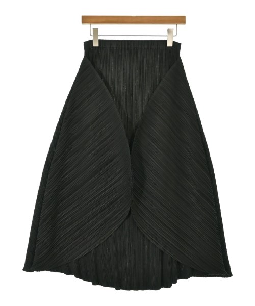 PLEATS PLEASE プリーツプリーズ ロング・マキシ丈スカート レディース S 黒 【中古】【古着】