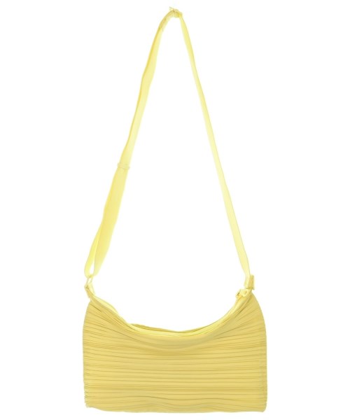 PLEATS PLEASE プリーツプリーズショルダーバッグ レディース - 黄【中古】【古着】