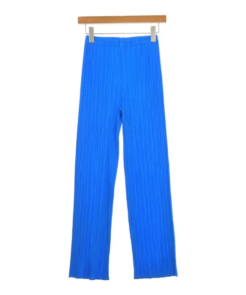 PLEATS PLEASE プリーツプリーズパンツ（余分の物） レディース 2(M位) 青【中古】【古着】