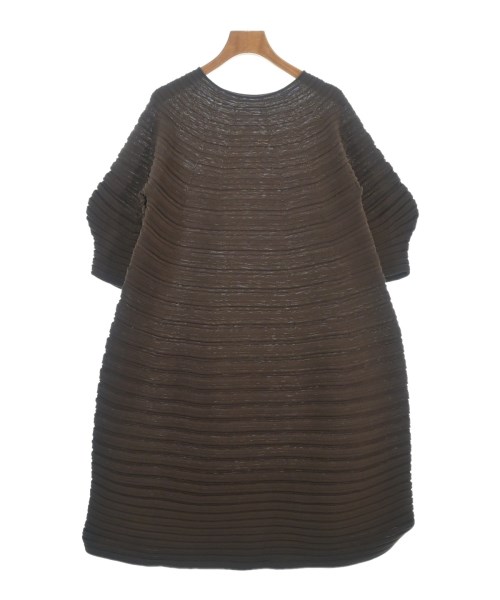 PLEATS PLEASE プリーツプリーズワンピース レディース F 茶【中古】【古着】