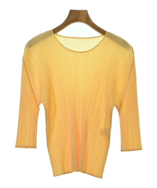 PLEATS PLEASE プリーツプリーズブラウス レディース 3(L位) 黄【中古】【古着】