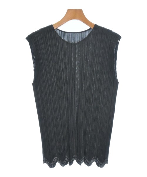 PLEATS PLEASE プリーツプリーズカジュアルシャツ レディース 4(XL位) 黒【中古】【古着】