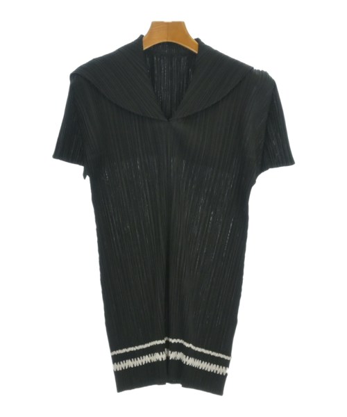 PLEATS PLEASE プリーツプリーズカジュアルシャツ レディース 4(XL位) 黒【中古】【古着】