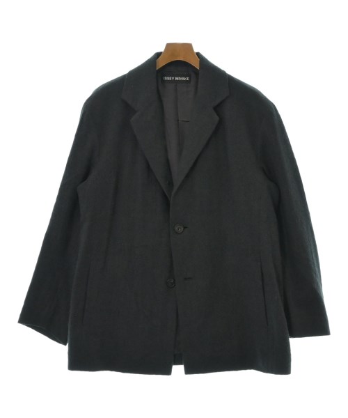 【ISSEY MIYAKE MEN】太ストライプ 中綿入り テーラードジャケット 中古・古着通販】ISSEY MIYAKE MEN (イッセイミヤケメン
