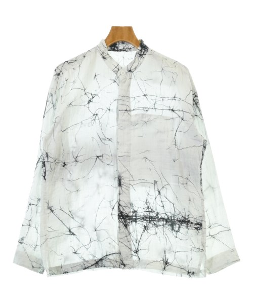 ISSEY MIYAKE MEN イッセイ　ミヤケ　メンカジュアルシャツ メンズ 3(L位) 白x黒【中古】【古着】｜RAGTAG（ブランド古着のラグタグ）