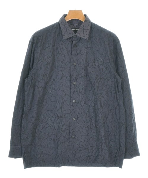 ISSEY MIYAKE MEN イッセイ　ミヤケ　メンカジュアルシャツ メンズ 2(M位) 紺x黒(総柄)【中古】【古着】｜RAGTAG（ブランド古着のラグタグ）