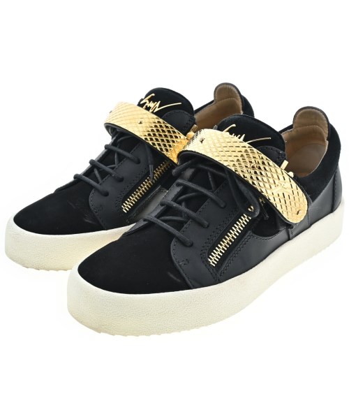 国内発送★GIUSEPPE ZANOTTI★バイカラー ローカットスニーカー 関税送料込み【Giuseppe Zanotti】バイカラーLow-Cut スニーカー