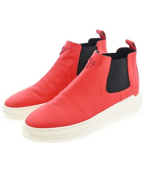 GIUSEPPE ZANOTTI DESIGN ジュゼッペザノッティーデサインスニーカー メンズ EU44(29糎位) 赤【中古】【古着】