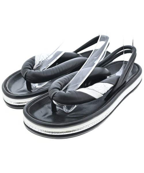 ISABEL MARANT イザベルマラン サンダル レディース 38(25cm位) 黒 【中古】【古着】