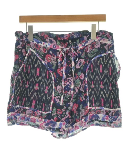 ISABEL MARANT イザベルマラン ショートパンツ レディース 34(XXS位) 黒xピンクx青系等(花柄) 【中古】【古着】 8,008円