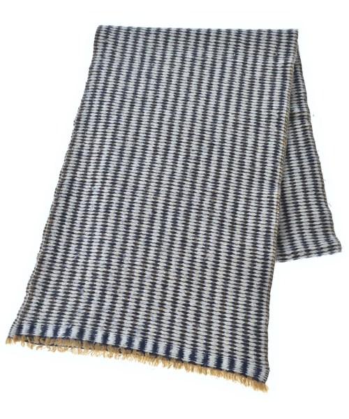 ISABEL MARANT イザベルマランマフラー メンズ - 紺x白系xマスタード系【中古】【古着】|RAGTAG(ブランド古着のラグタグ)