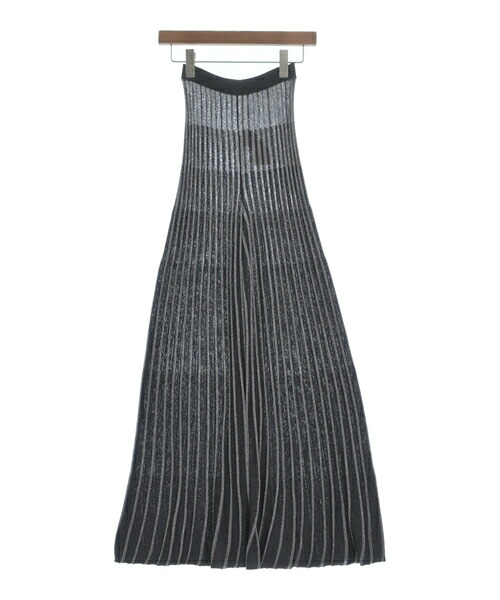 STELLA McCARTNEY ステラマッカートニー パンツ（その他） レディース 34(XXS位) シルバーx黒(ストライプ) 【中古】【古着】 9,240円