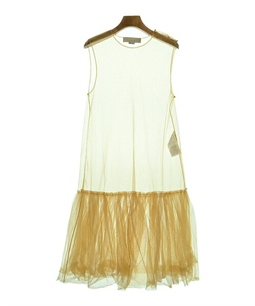 STELLA McCARTNEY ステラマッカートニー ワンピース レディース 38(S位) ベージュ 【中古】【古着】