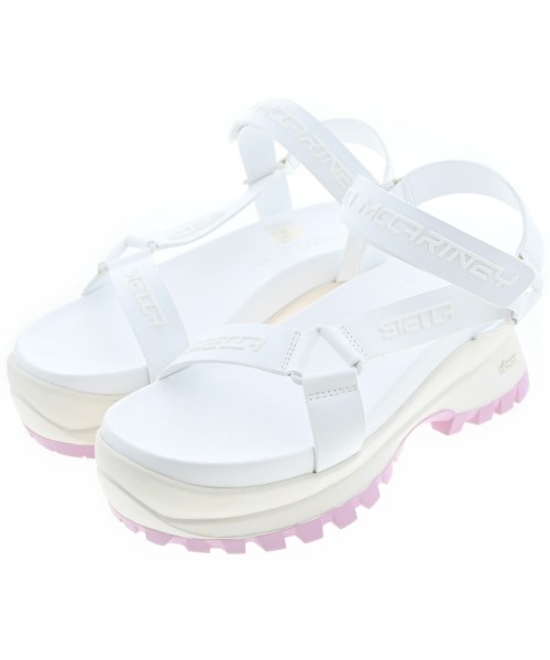 STELLA McCARTNEY ステラマッカートニー サンダル レディース EU38(24.5cm位) 白 【中古】【古着】