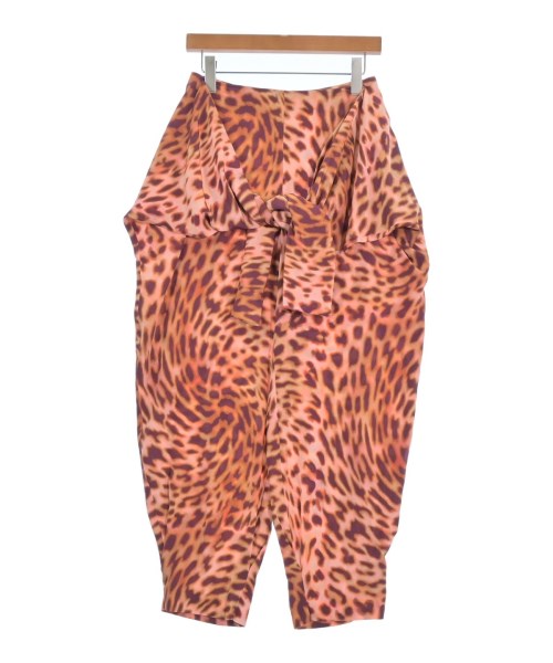 STELLA McCARTNEY ステラマッカートニー パンツ（その他） レディース 36(XS位) ピンクx茶系x紫等(総柄) 【中古】【古着】