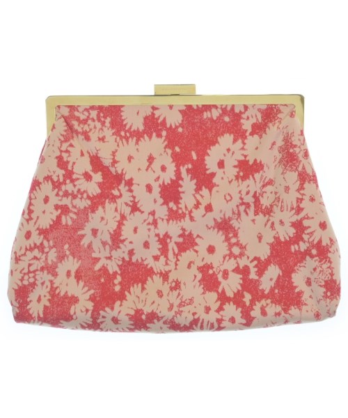 STELLA McCARTNEY ステラマッカートニー クラッチバッグ レディース - 赤xピンク(総柄) 【中古】【古着】