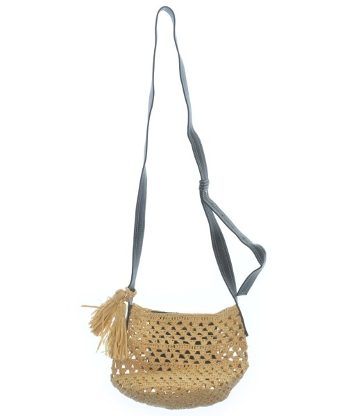 STELLA McCARTNEY ステラマッカートニーショルダーバッグ レディース - ベージュx黒【中古】【古着】