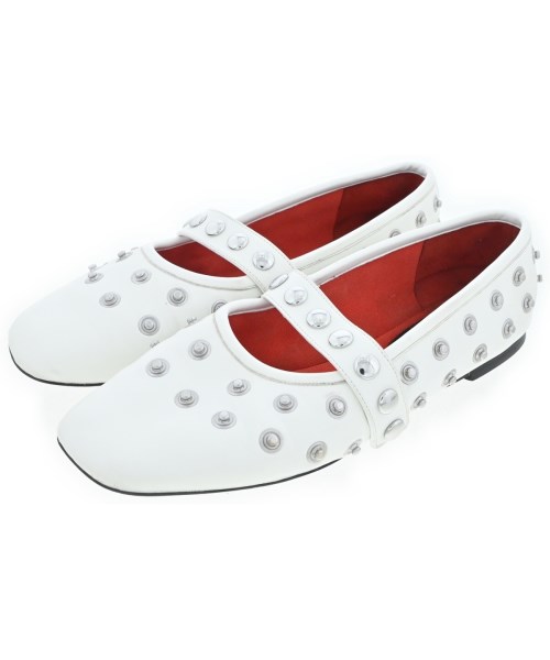 STELLA McCARTNEY ステラマッカートニー バレエシューズ/オペラシューズ レディース EU38(24.5cm位) 白 【中古】【古着】