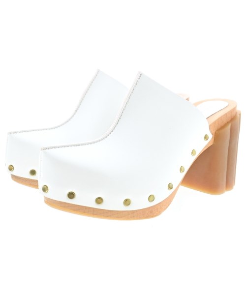 STELLA McCARTNEY ステラマッカートニーサンダル レディース EU38(24.5cm位) 白【中古】【古着】