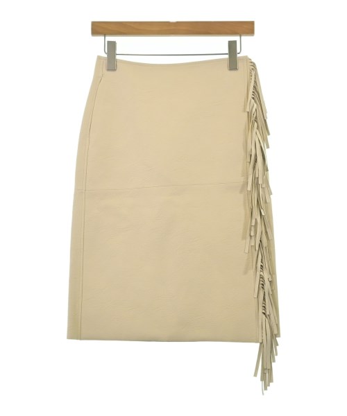 STELLA McCARTNEY ステラマッカートニーひざ丈スカート レディース 36(XS位) ベージュ【中古】【古着】｜RAGTAG（ブランド古着のラグタグ）