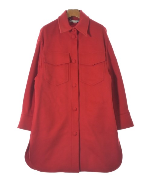 STELLA McCARTNEY ステラマッカートニーステンカラーコート レディース 36(XS位) 赤【中古】【古着】