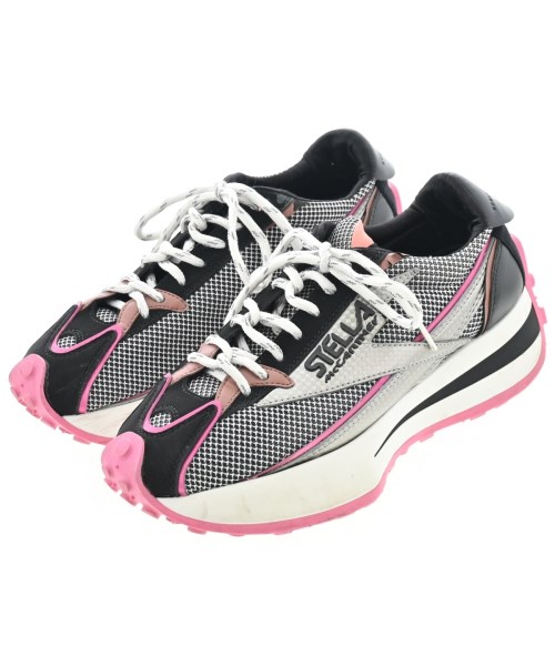STELLA McCARTNEY ステラマッカートニースニーカー レディース EU37(23.5cm位) 黒x白xピンク【中古】【古着】｜RAGTAG（ブランド古着のラグタグ）