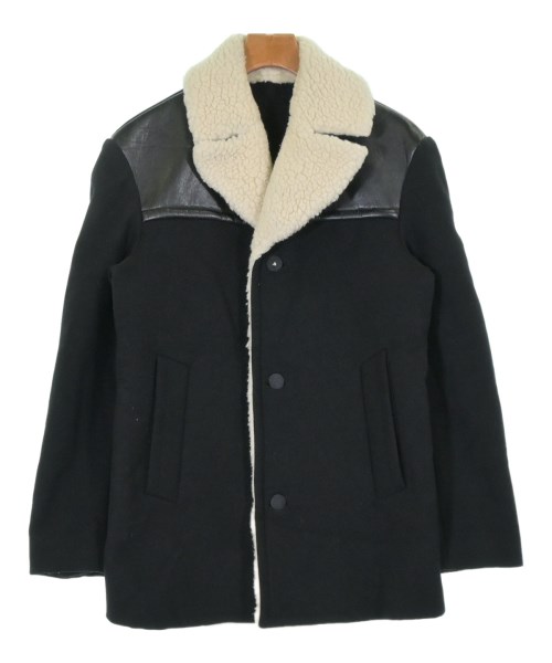 STELLA McCARTNEY ステラマッカートニーチェスターコート メンズ 44(S位) 黒【中古】【古着】
