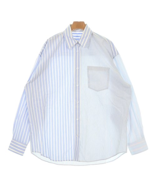 STELLA McCARTNEY ステラマッカートニーカジュアルシャツ レディース 44(L位) 水色x白xピンク等(ストライプ)【中古】【古着】|RAGTAG(ブランド古着のラグタグ)