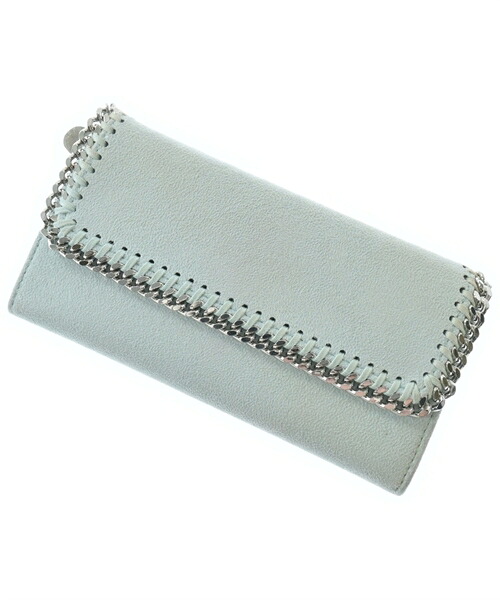 STELLA McCARTNEY ステラマッカートニー 財布・コインケース レディース - 水色 【中古】【古着】