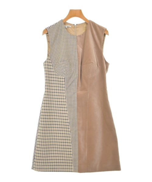 STELLA McCARTNEY ステラマッカートニーワンピース レディース 38(S位) 象牙色xベージュx紺等(照合のしるし)【中古】【古着】