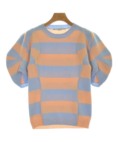 STELLA McCARTNEY ステラマッカートニーニット・セーター レディース 38(S位) オレンジ色系x水色(間借り人)【中古】【古着】