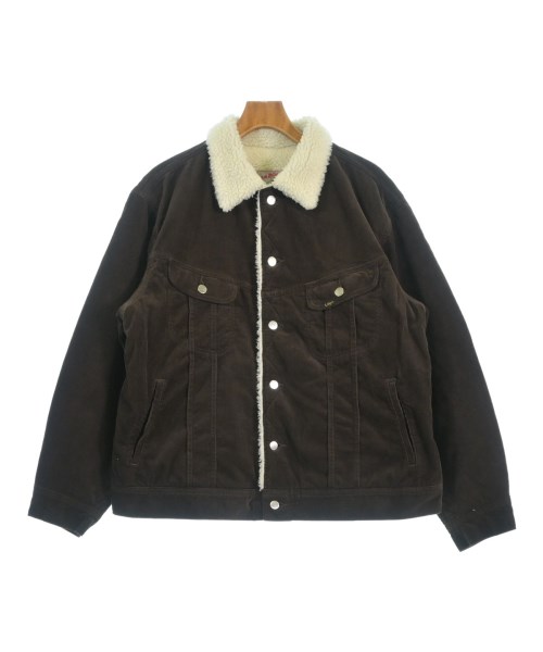 Lee ロバート・エドワード・リー上衣（余分の物） メンズ XL 茶【中古】【古着】