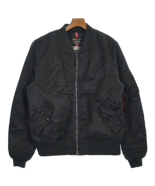 ALPHA アルファミリタリーブルゾン メンズ XL 黒【中古】【古着】