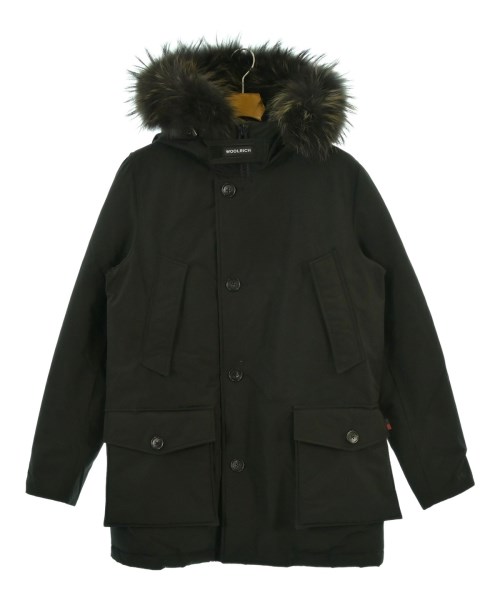 WOOLRICH ウールリッチ ダウンジャケット/ダウンベスト メンズ S 黒 【中古】【古着】