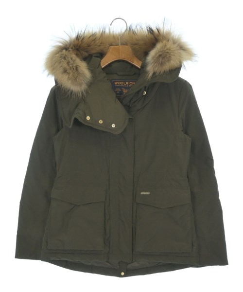 WOOLRICH ウールリッチダウンジャケット/落ちこむより良い レディース XS カーキ系【中古】【古着】