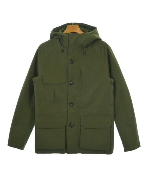 WOOLRICH ウールリッチダウンジャケット/落ちこむより良い メンズ XS カーキ【中古】【古着】