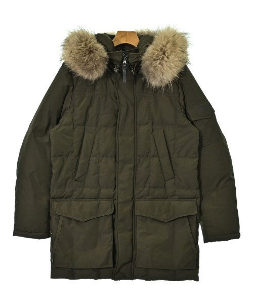 WOOLRICH ウールリッチダウンコート メンズ M 茶系【中古】【古着】